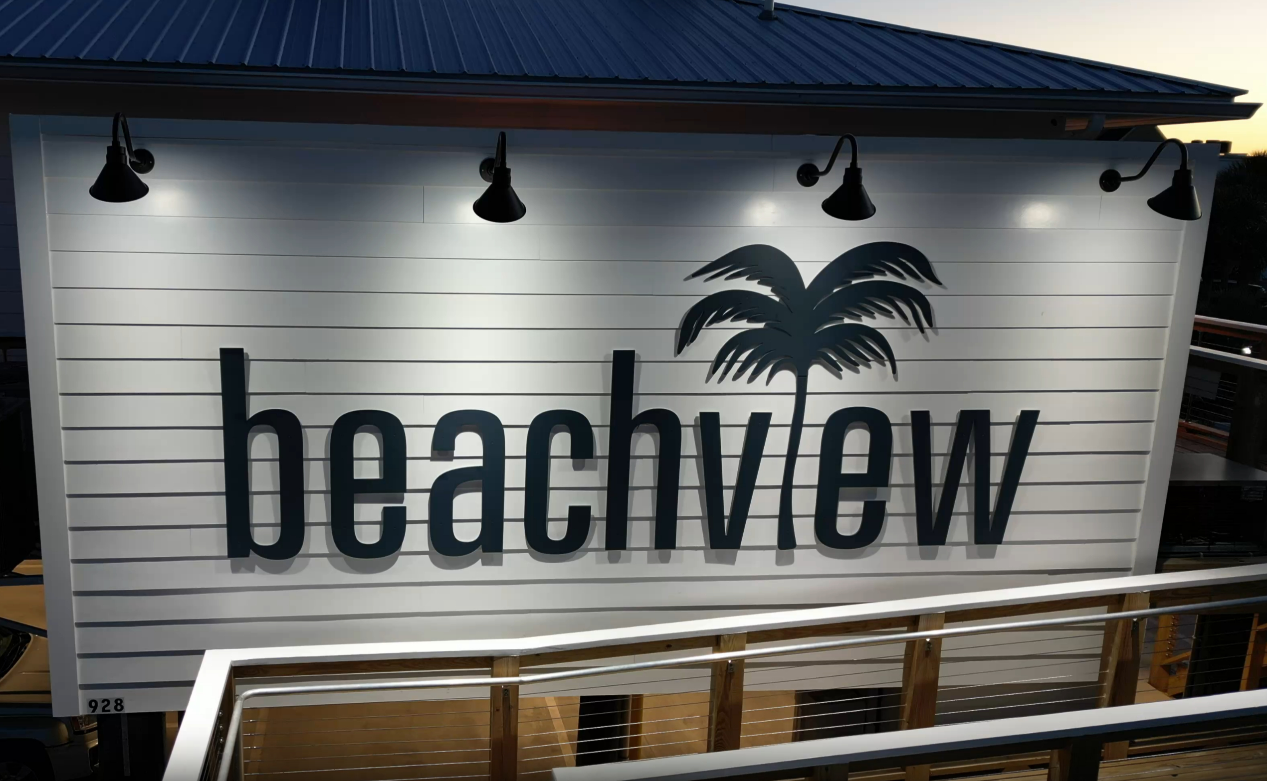 Beachview Exterior Sign